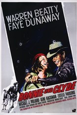 Theatrical poster for Bonnie & Clyde 