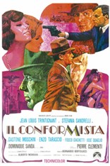 Theatrical poster for The Conformist 