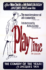 Theatrical poster for Playtime