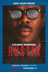 Theatrical poster for Rustin